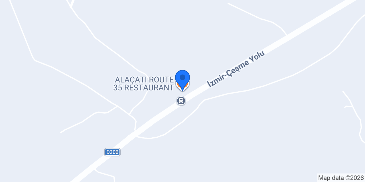 ALAÇATI ROUTE 35 RESTAURANT konumu