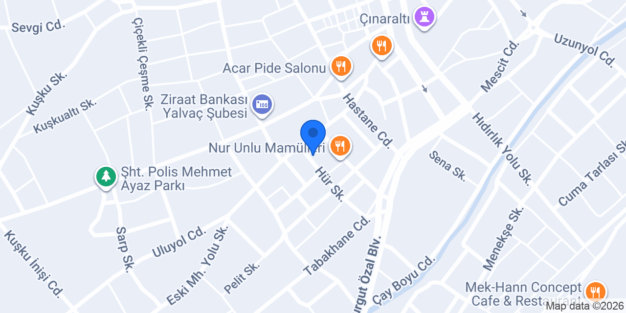 Müezzinoğlu mobilya konumu
