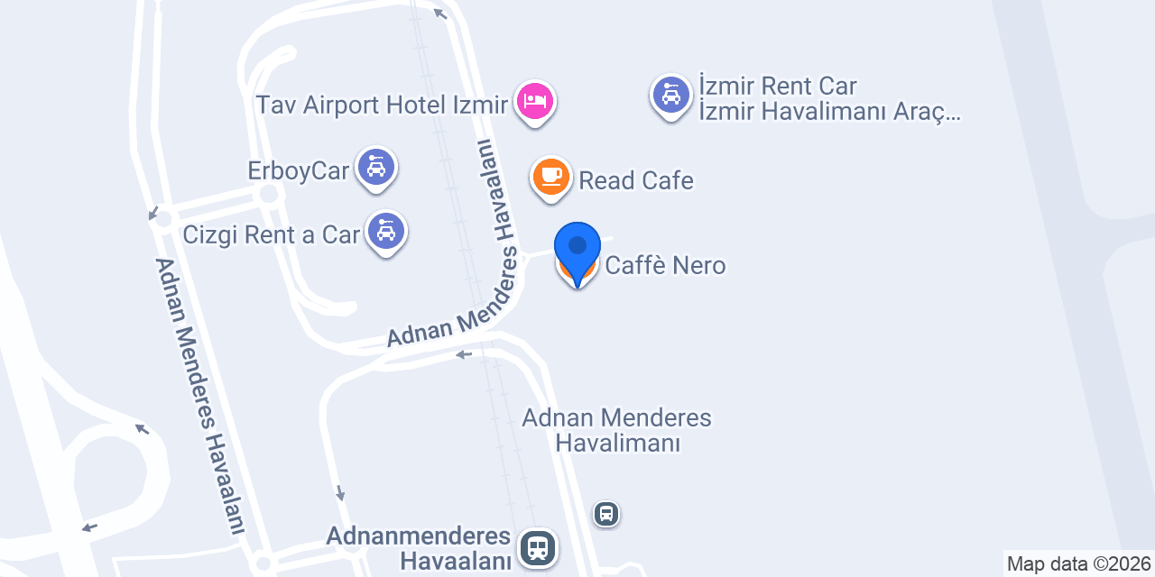Caffè Nero konumu