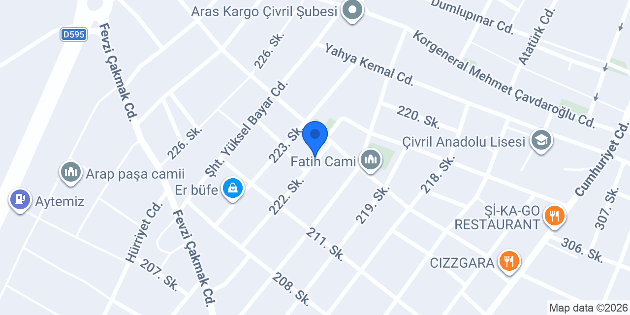 Aydın galeri motorlu araçlar konumu