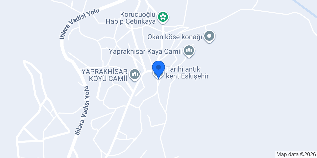 Yaprakhisar Köyü Muhtarlığı konumu