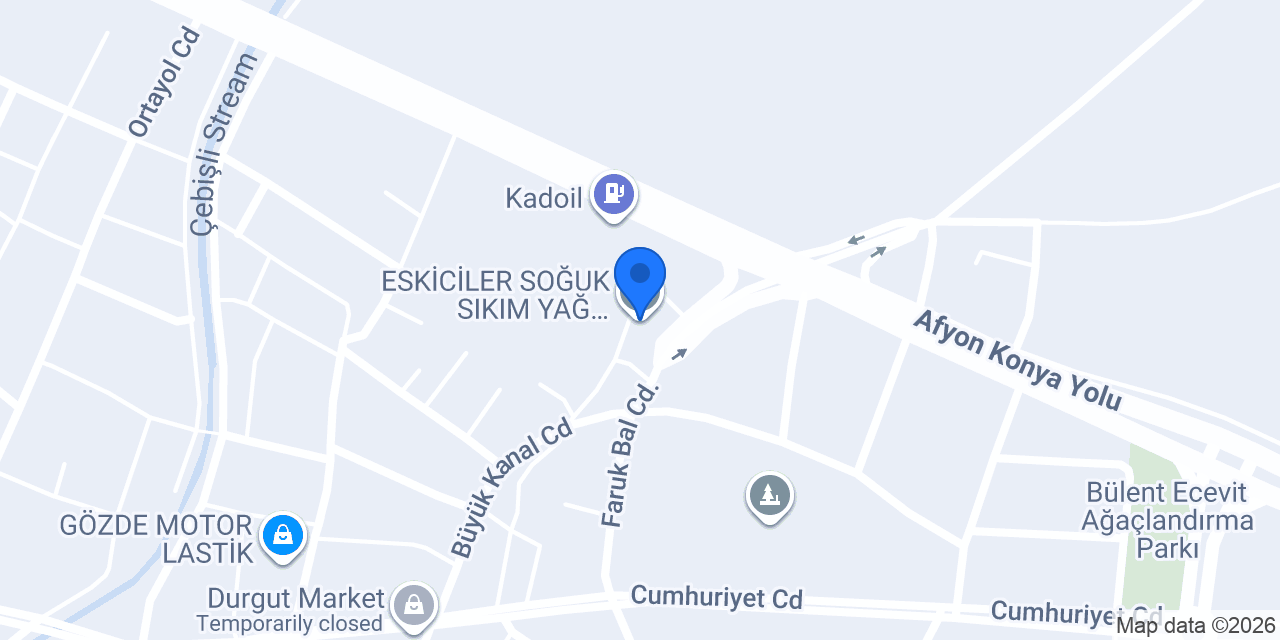 ESKİCİLER SOĞUK SIKIM YAĞ İMALATHANESİ konumu