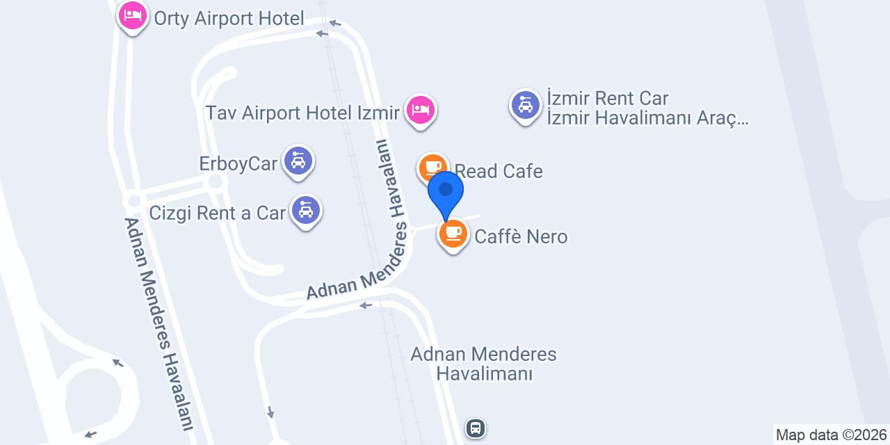 VizeCar İZMİR konumu