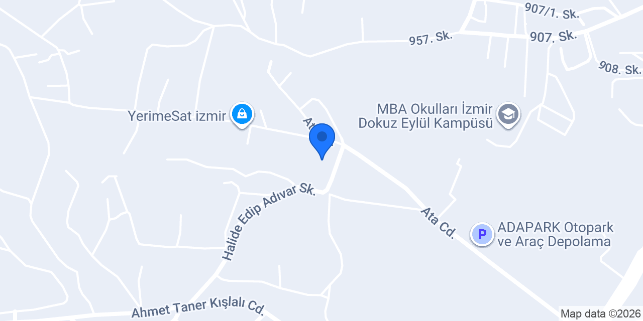 Halide Edip Adıvar Sk Parking konumu