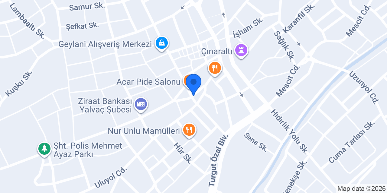 Tanrıverdi Veteriner Kliniği konumu