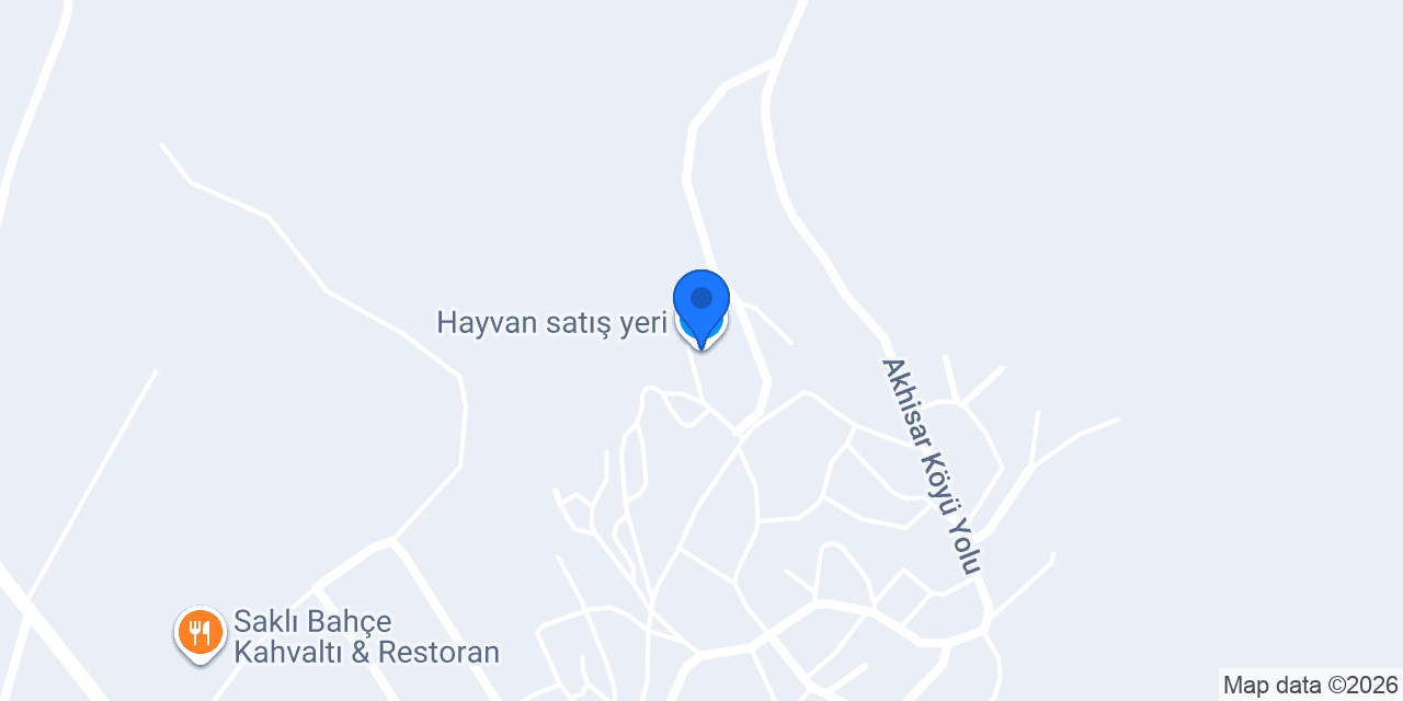 Hayvan satış yeri konumu