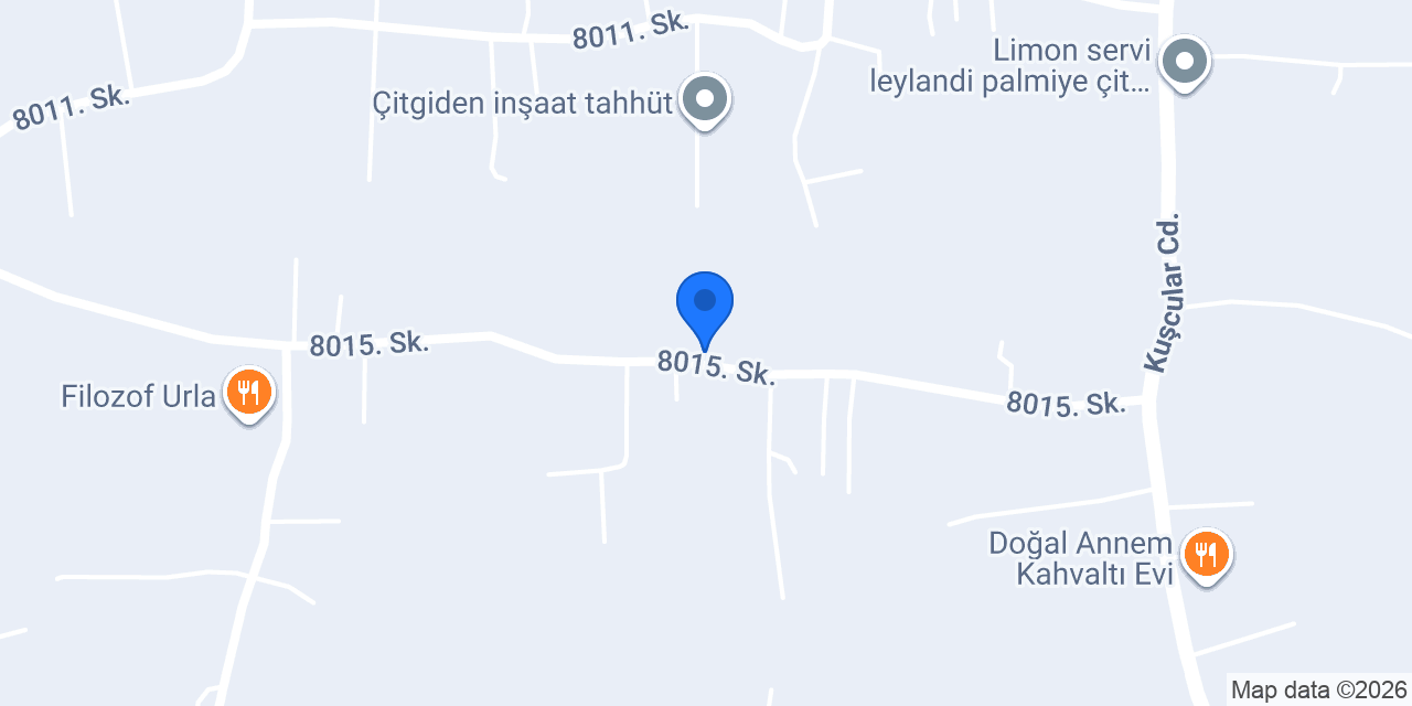 Peri Ajans Urla Web Tasarım konumu