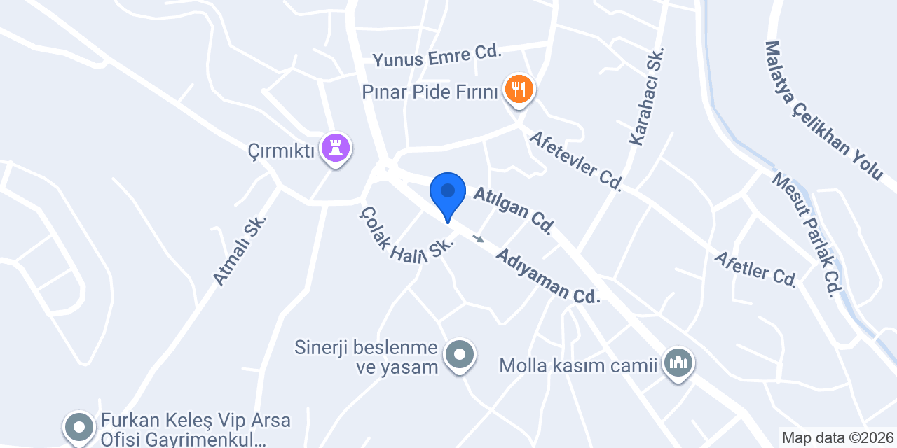 Şifa kasabı konumu
