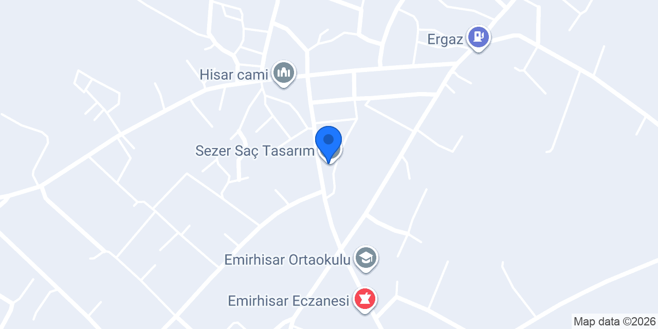 Sezer Saç Tasarım konumu