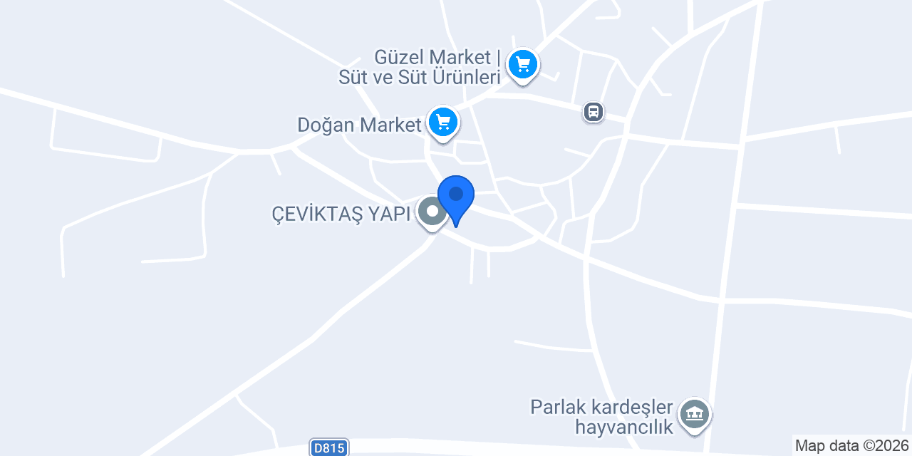 ÇALIŞKAN TİCARET konumu
