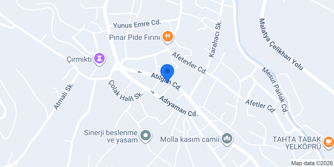 Kalaycı sıhhi tesisat konumu