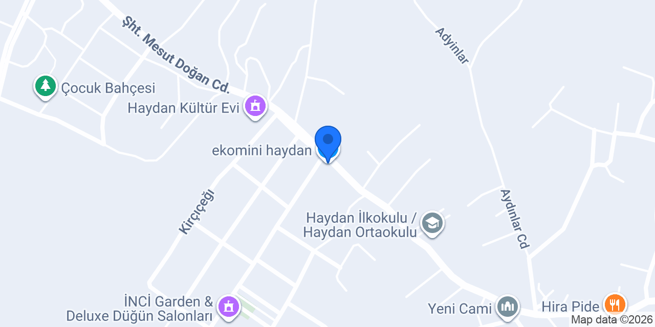 ekomini haydan konumu