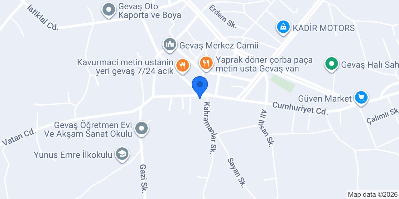 Yıldırım Ustanın Yeri konumu