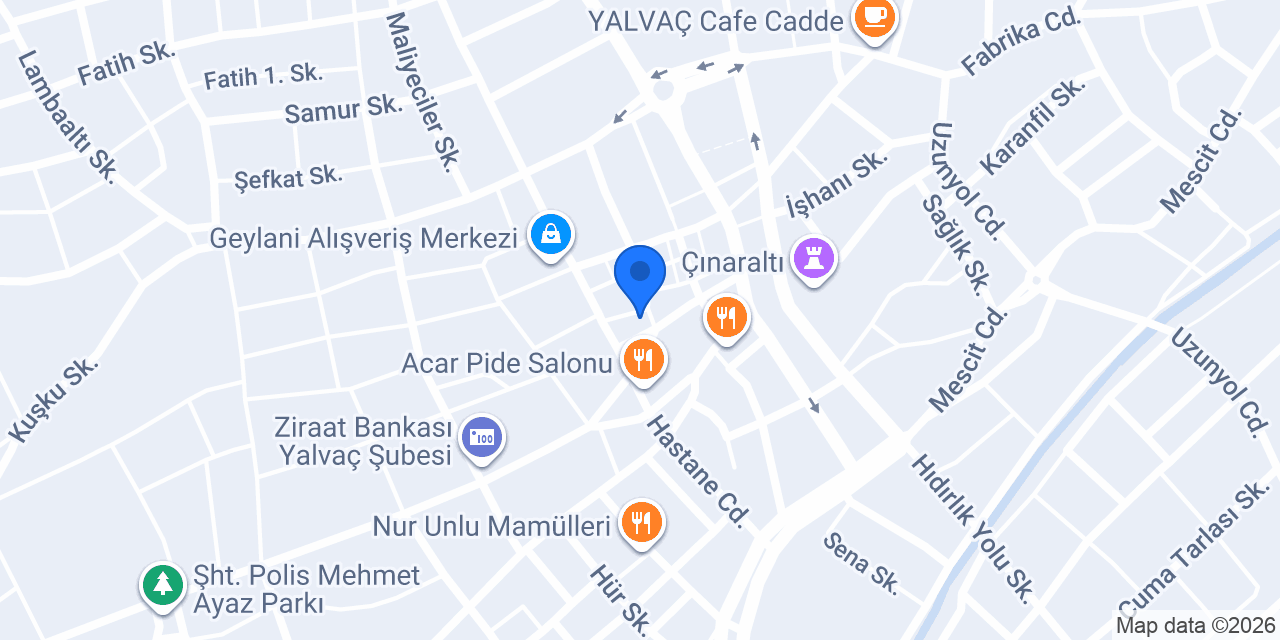 Nur dikim evi Yalvaç konumu