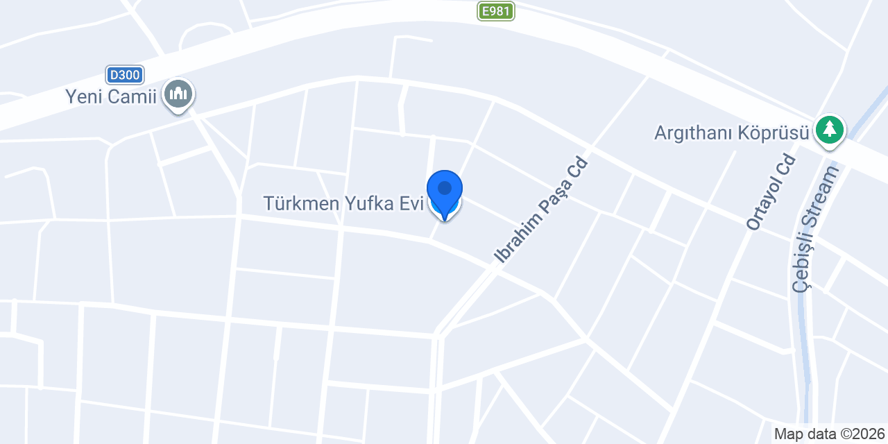 Türkmen Yufka Evi konumu