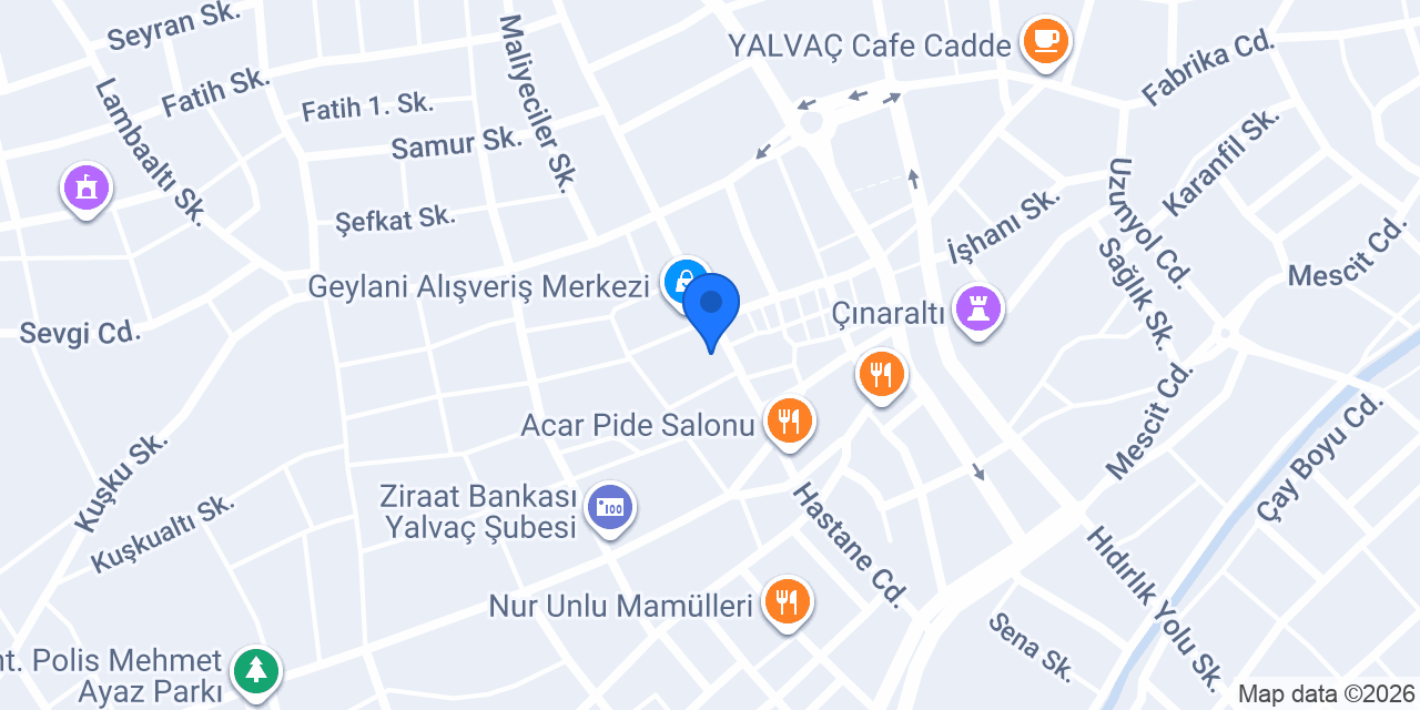 İstikbal - Akın Mobilya konumu