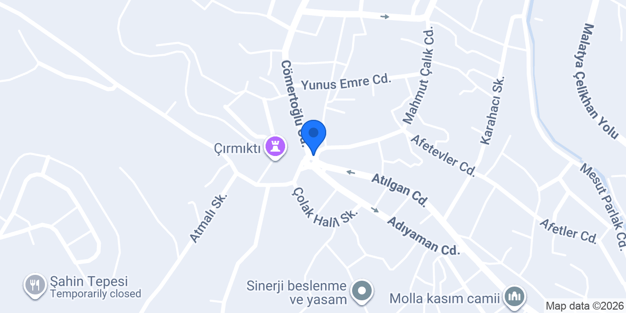 Yeşilyurt Eczanesi konumu