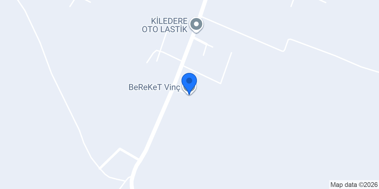 BeReKeT Vinç konumu