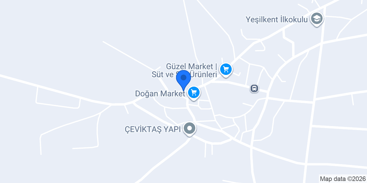 YEŞİLKENT ENES FIRINI konumu
