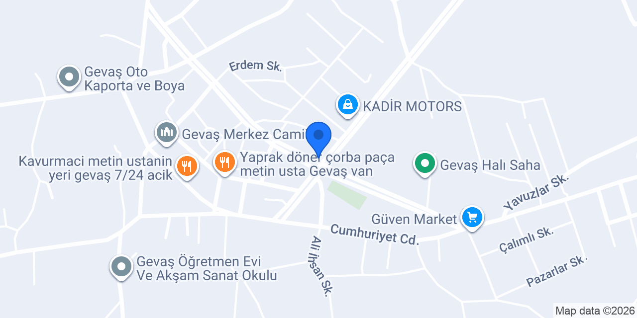 Best Van Tur konumu