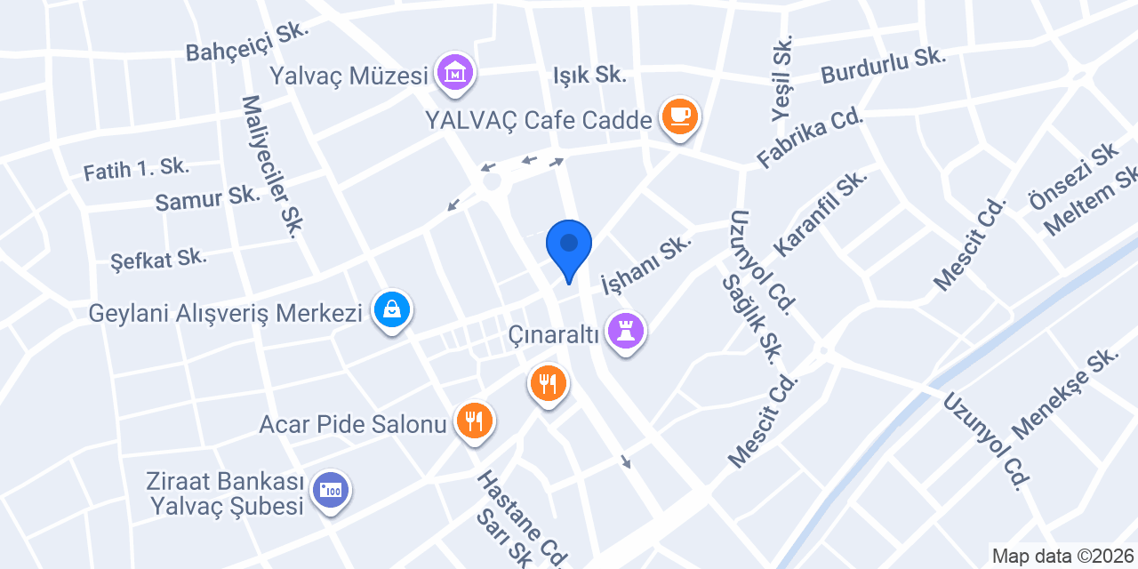 Egebey Şiş Köfte konumu