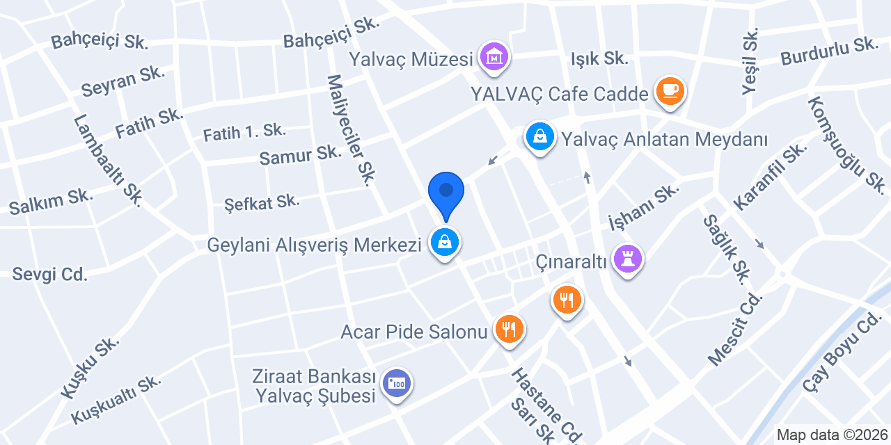 Şen Veteriner Kliniği konumu