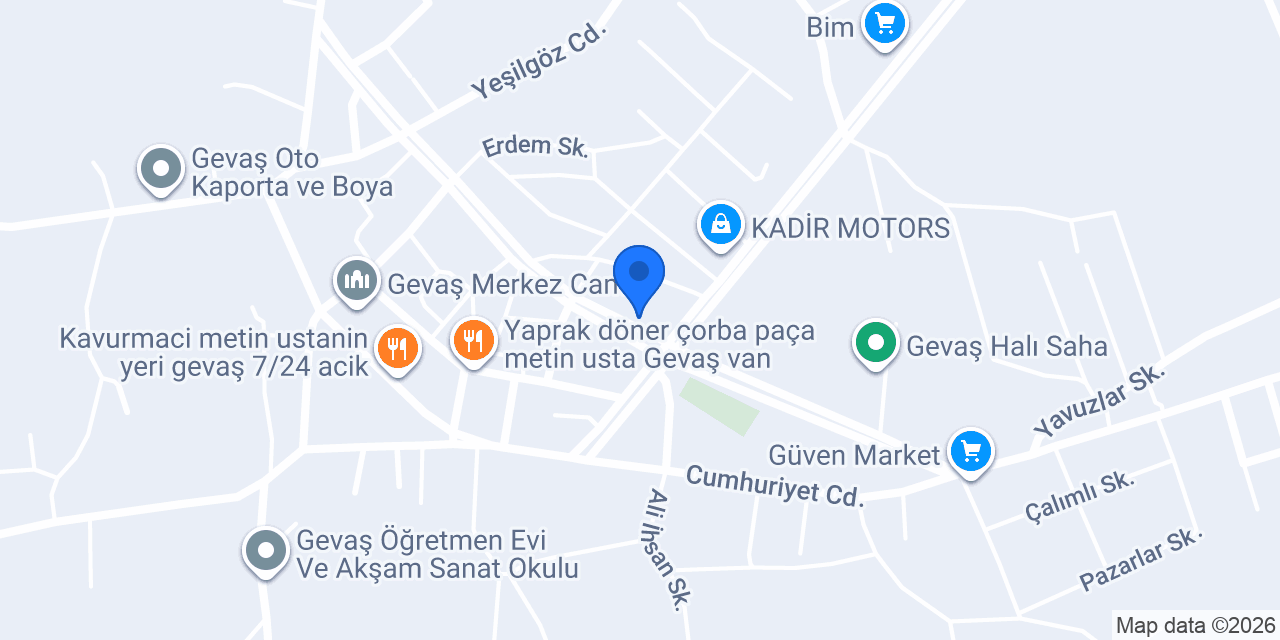 Un Evi Unlu Mamulleri konumu