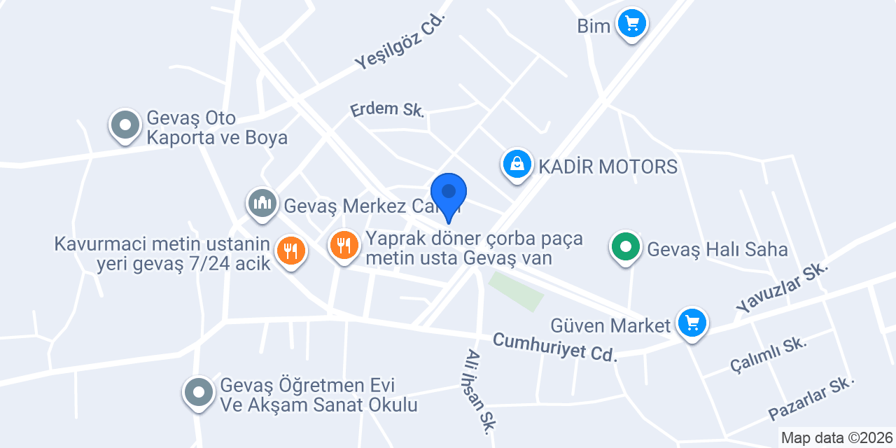 Vangölü Turizm konumu