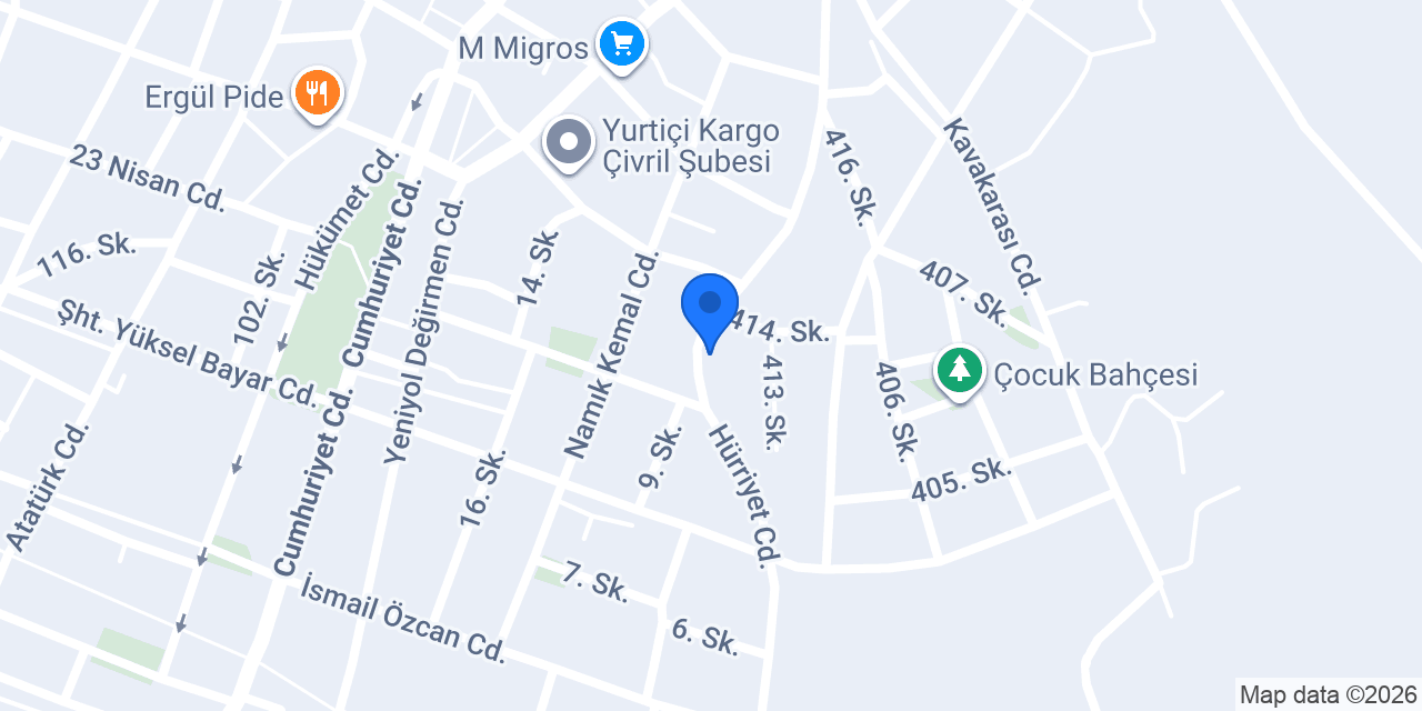 OÇAN TARIM konumu