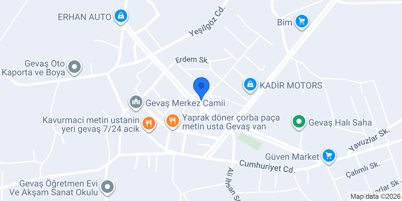 Şafak Adana Sofrası konumu