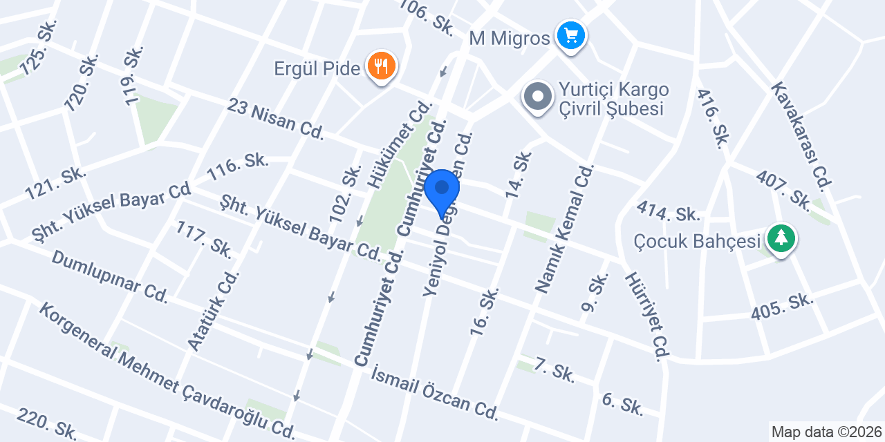 Ustam Ticaret Nalburiye konumu