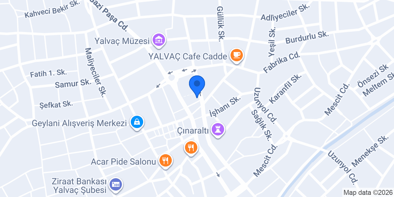 İstikbal - Şallı Ltd. Şti. konumu