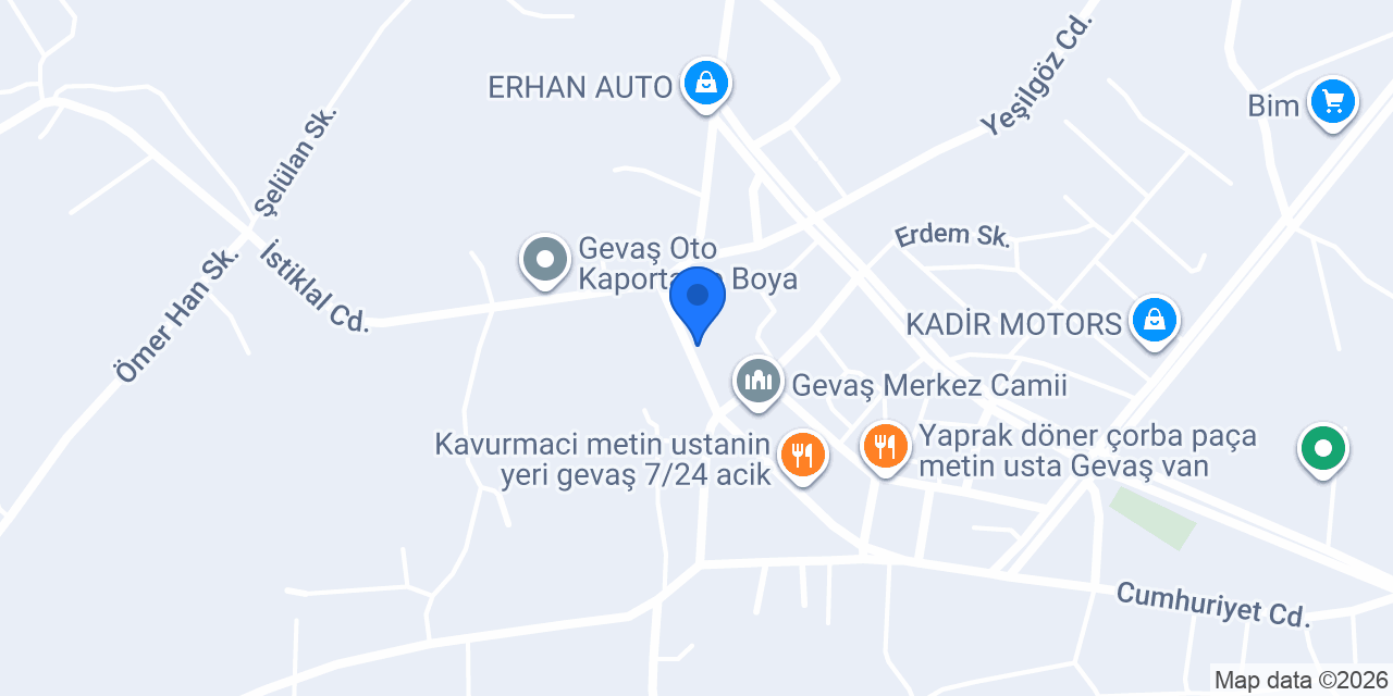 AKDOGAN PİZZA konumu