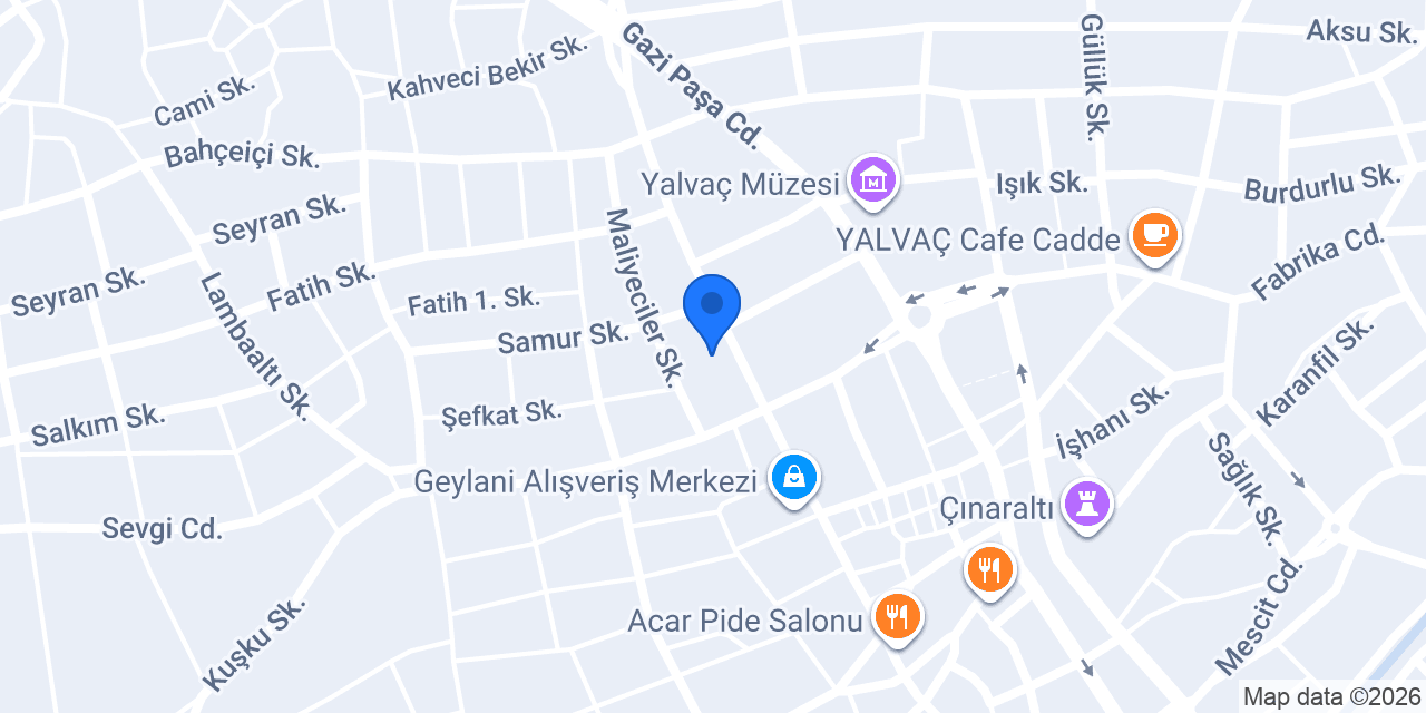 Diş Hekimi Ali INCE konumu
