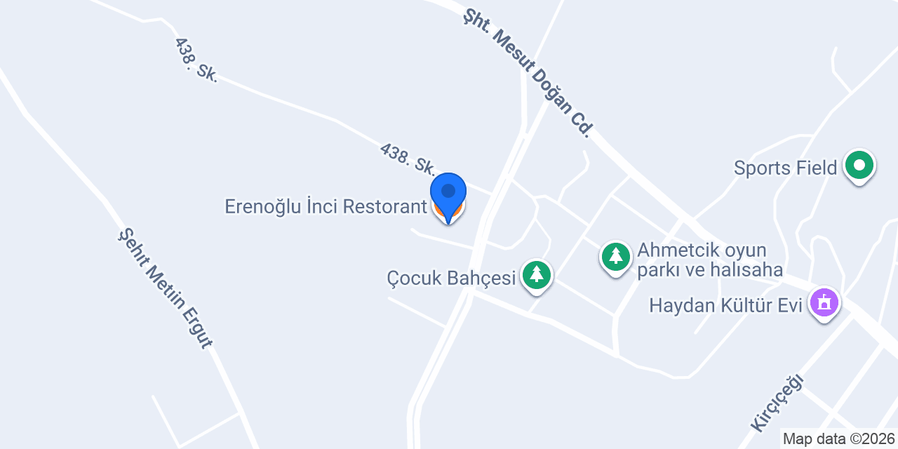 Erenoğlu İnci Restorant konumu