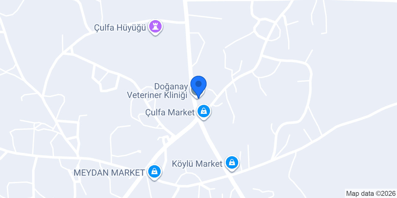 Doğanay Veteriner Kliniği konumu