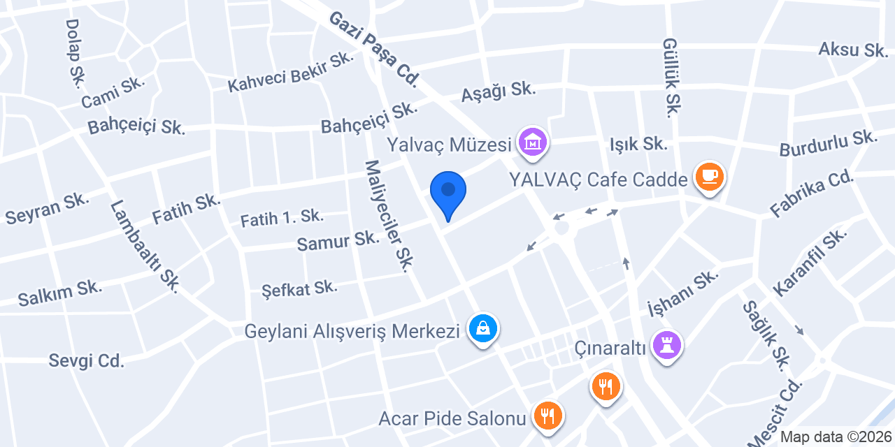 ENCAR MOTORLU ARACLAR konumu