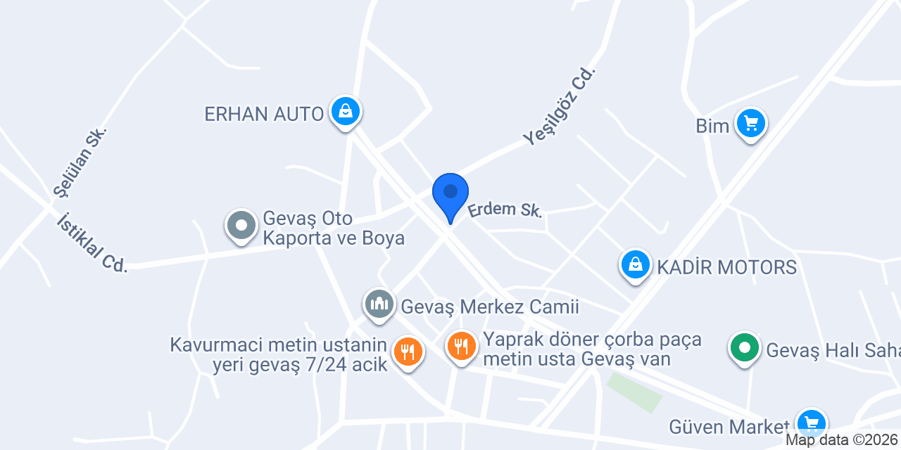 Nergis Pastanesi konumu