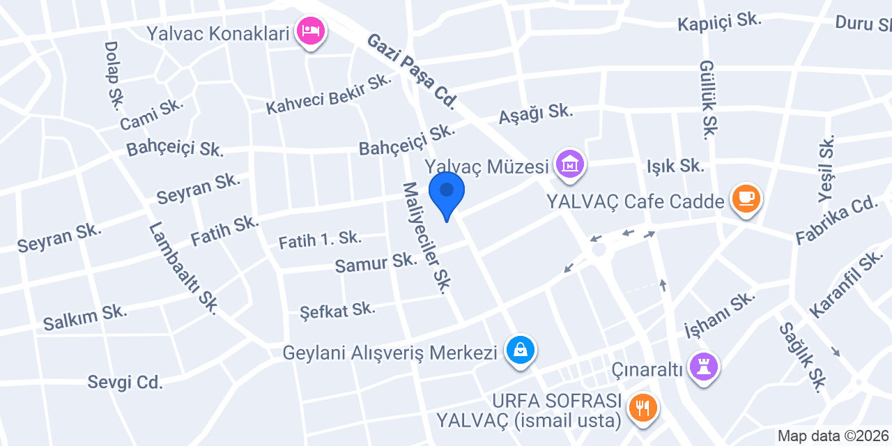 Eftelya Bayan Kuaförü konumu