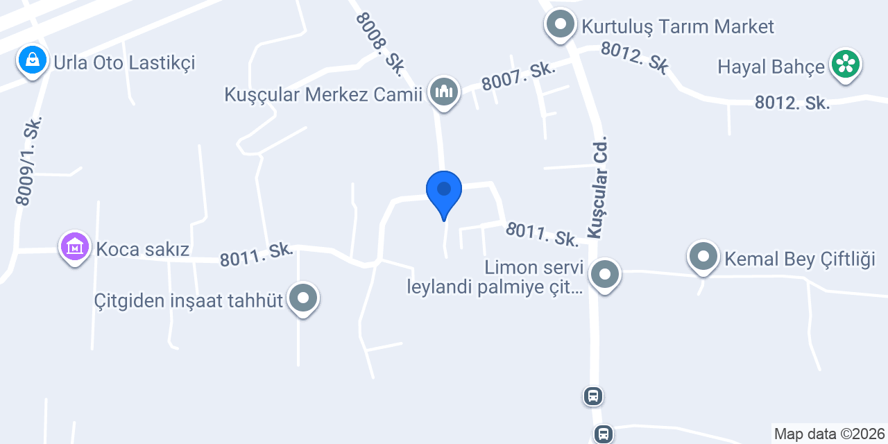 Alkış İnşaat konumu