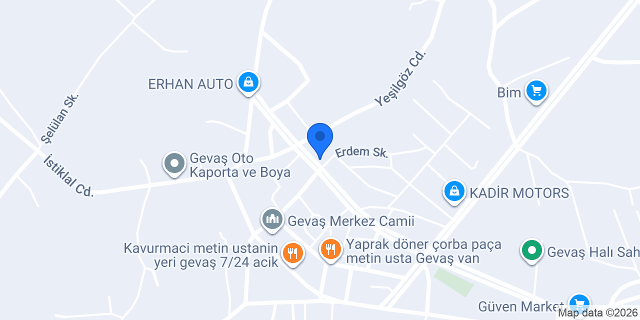 Vestan Veteriner Kliniği konumu