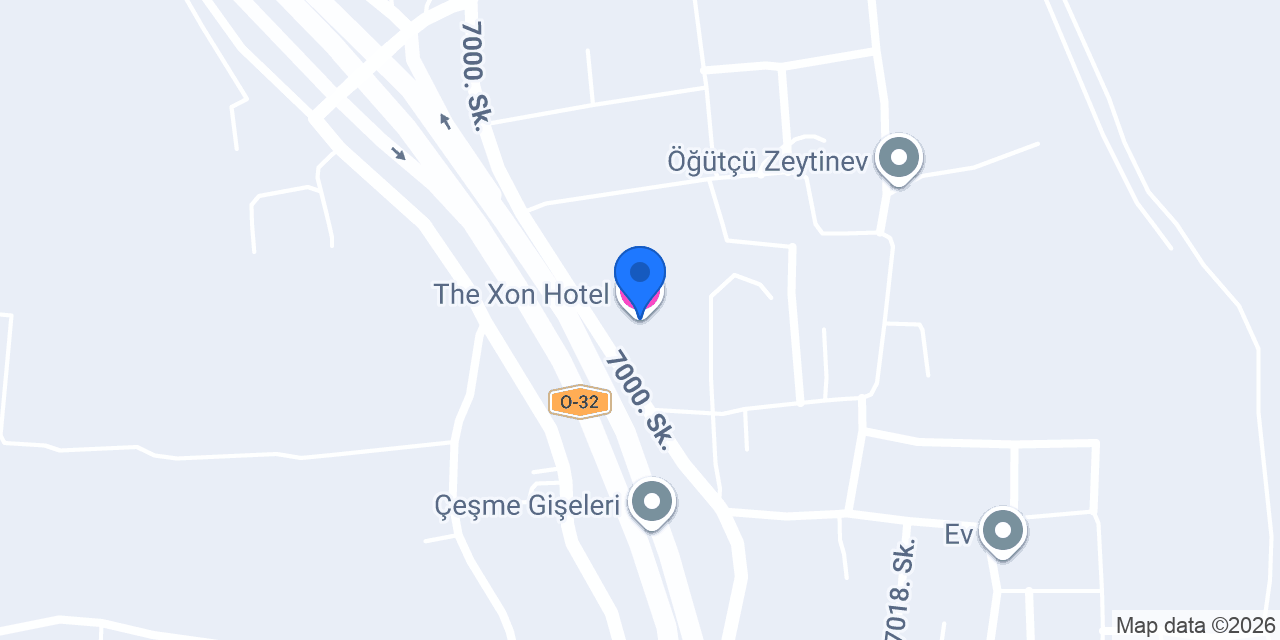 The Xon Hotel konumu