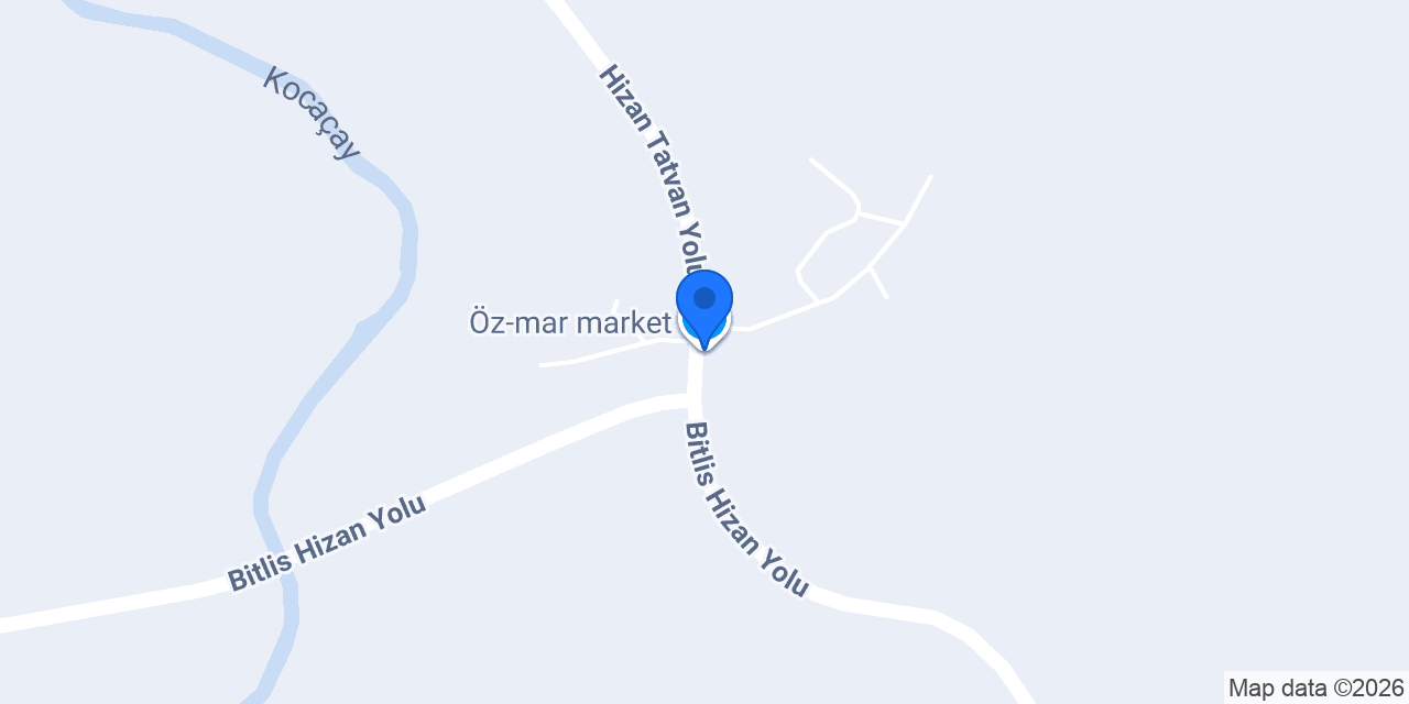 Öz-mar market konumu