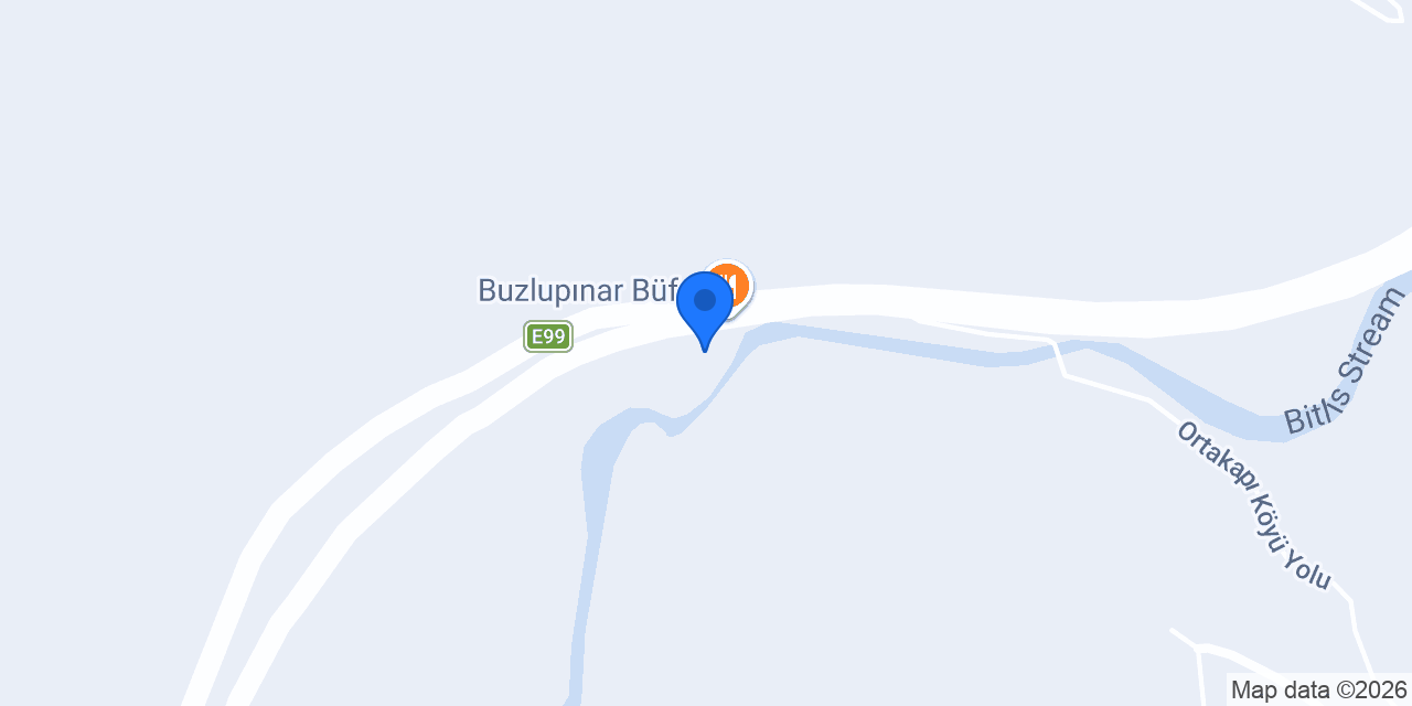 Buzlupınar Dinlenme Tesisi konumu