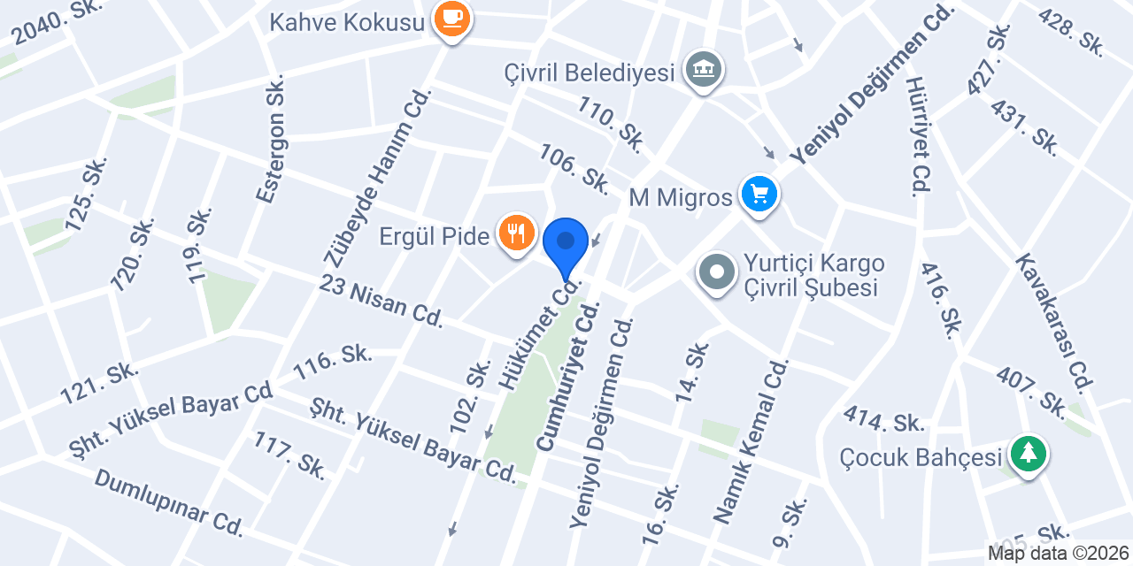 Selek Eczanesi konumu