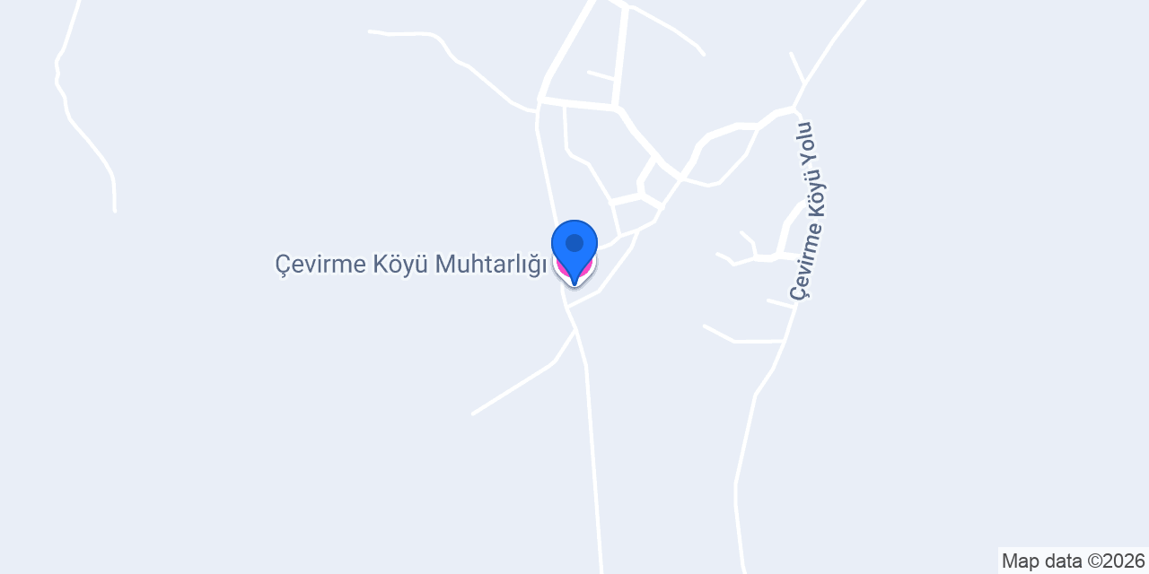 Çevirme Köyü Muhtarlığı konumu