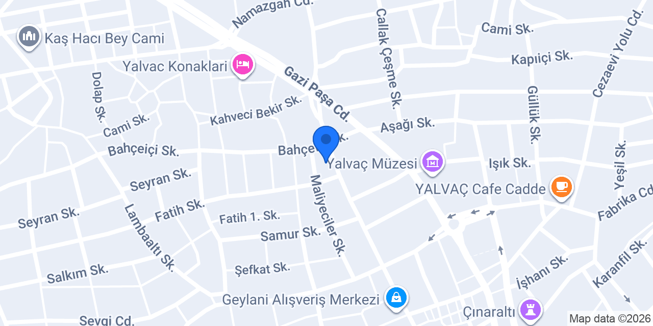Ayaz Eczanesi konumu