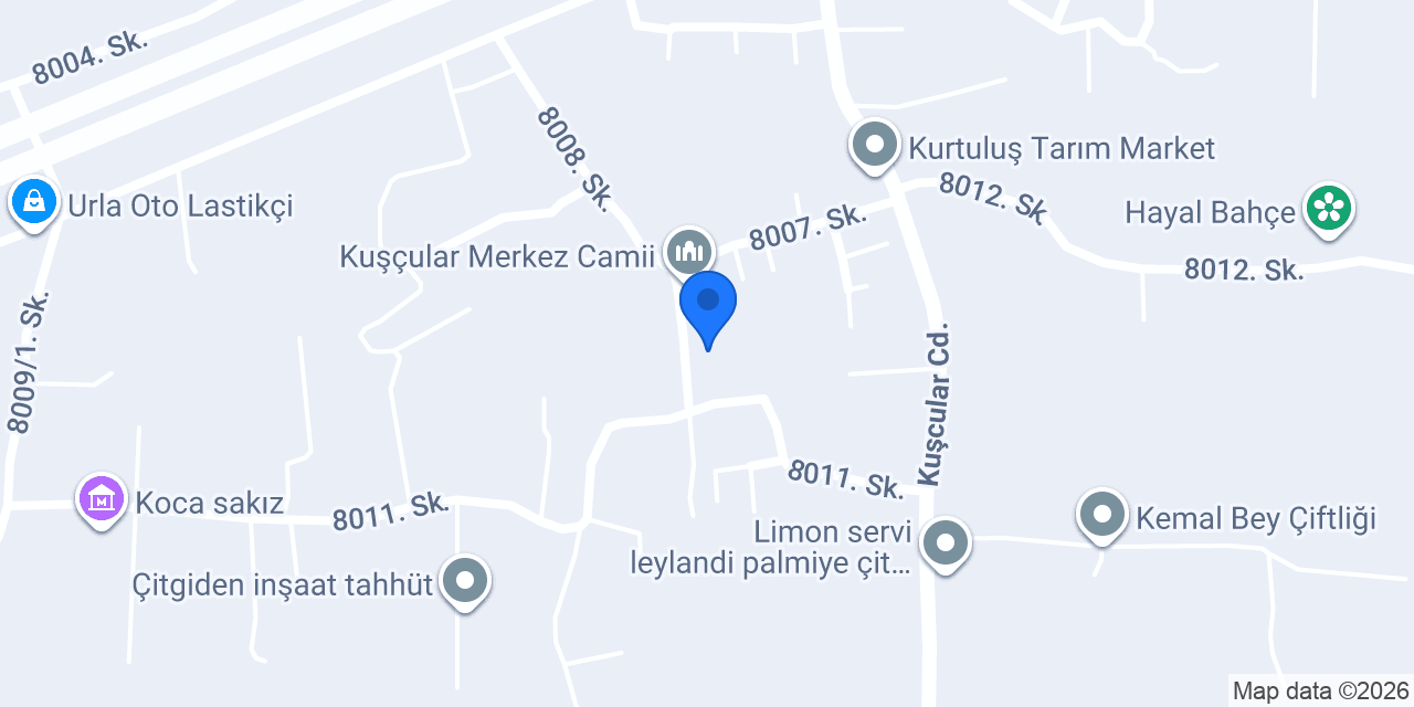 Emay Çiftlik konumu