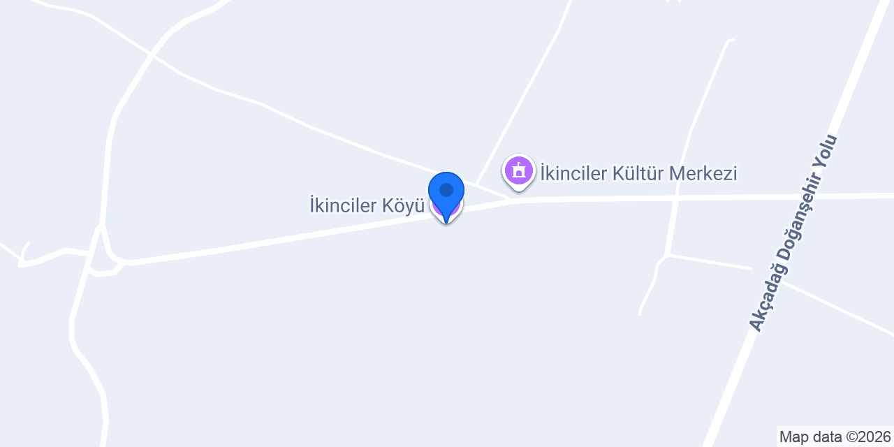 İkinciler Köyü konumu