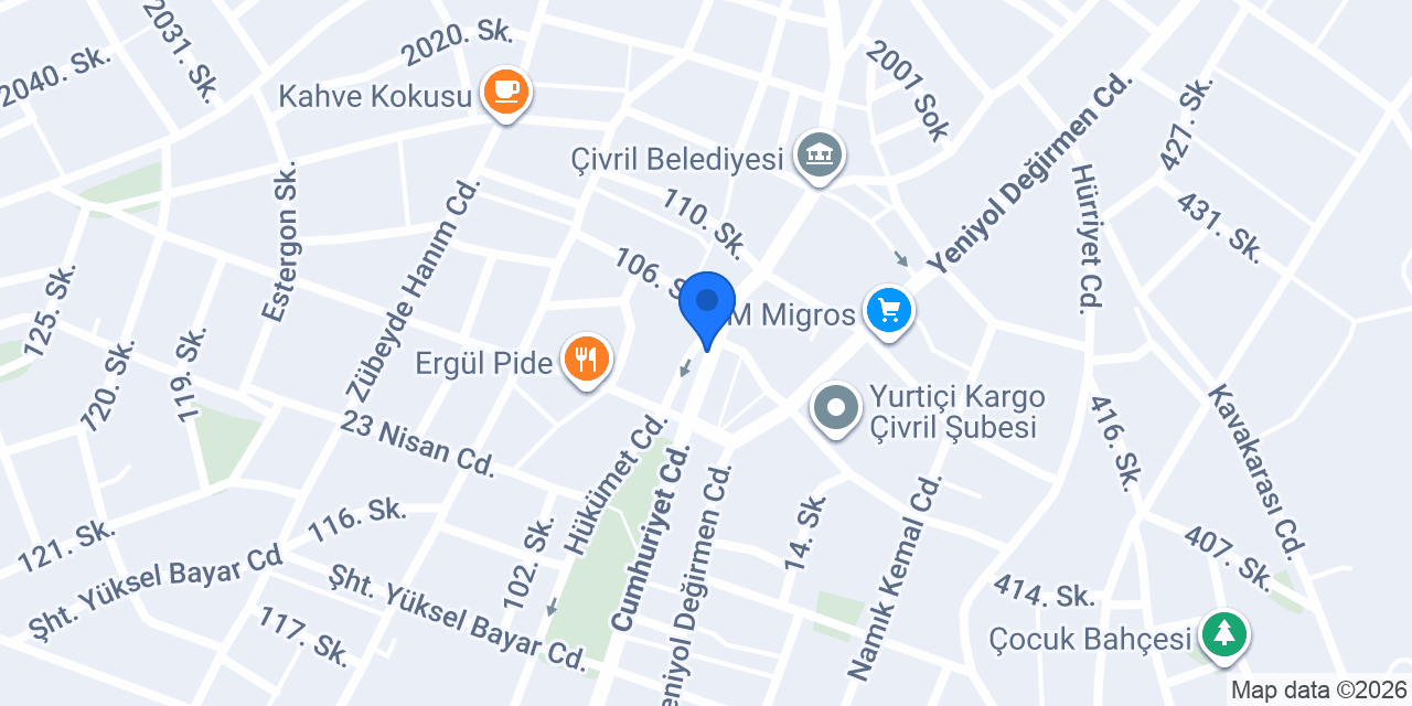 Efe Tost Salonu konumu